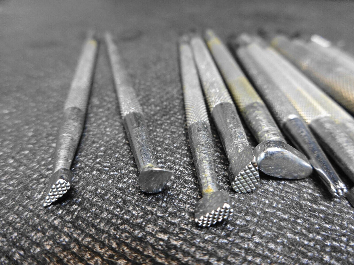 VTG Lot Of 16 Craftool Co Hand Tooled Leather Tools Stamps made USA CRAFT TOOL