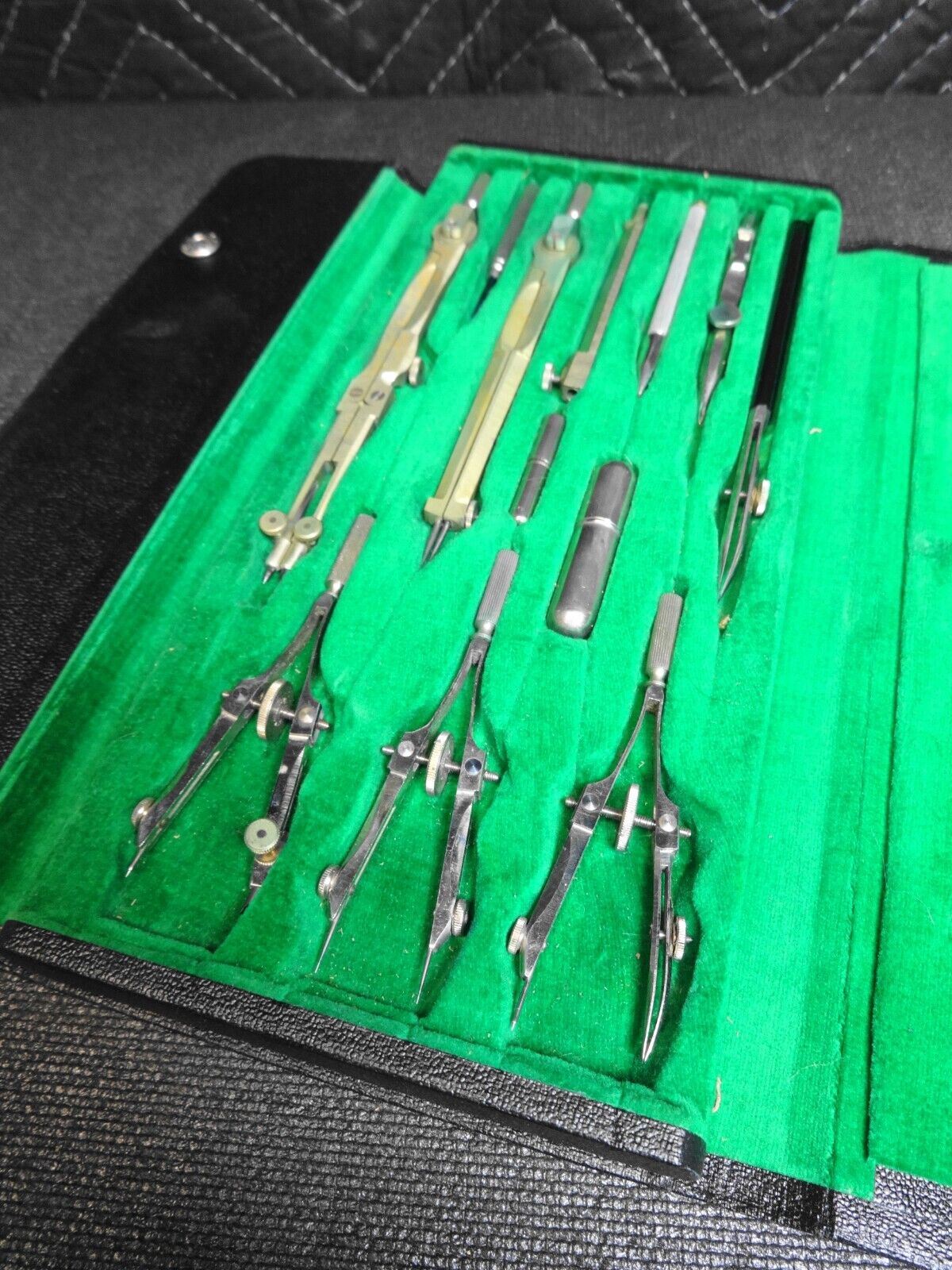 VTG K&E Keuffel & Esser Drafting Tool Compass Set Doric Apollo 9526C Germany