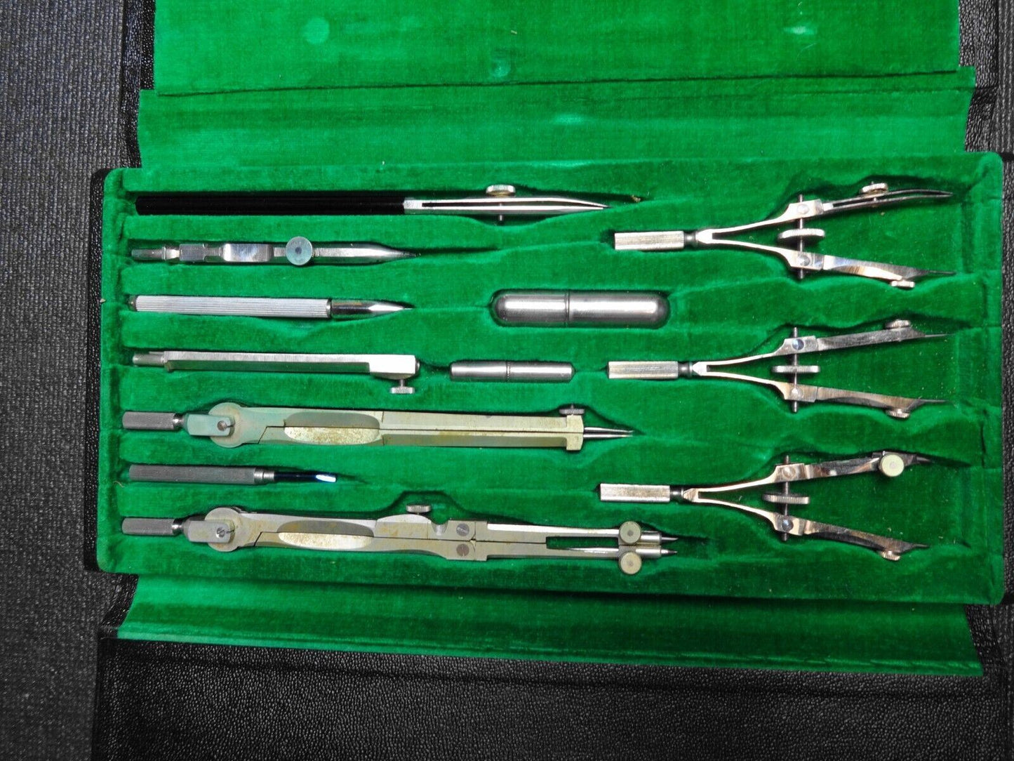 VTG K&E Keuffel & Esser Drafting Tool Compass Set Doric Apollo 9526C Germany