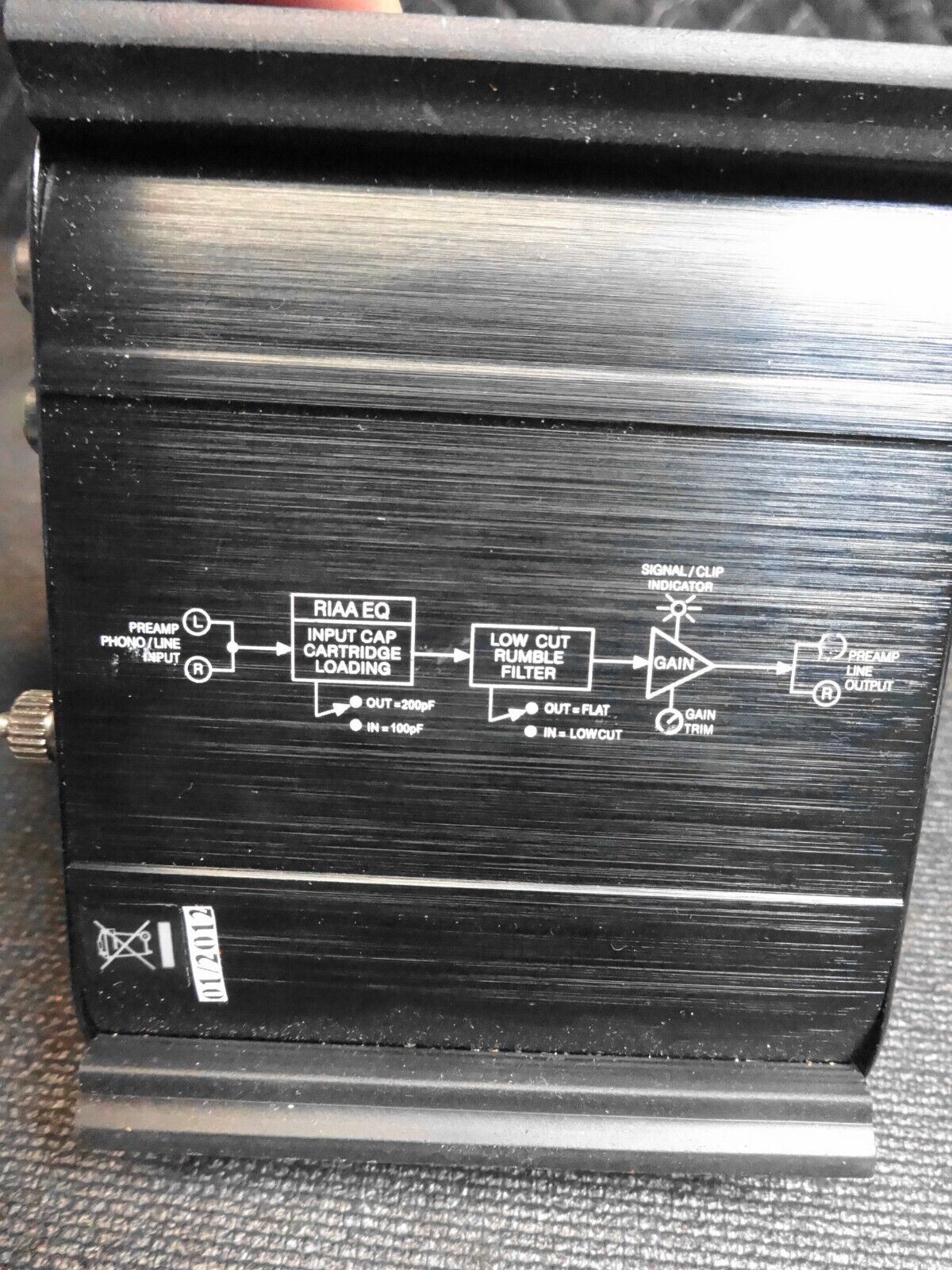 Artcessories ART DJ Pre II Turntable Phono Preamplifier Preamp RCA w/ Power