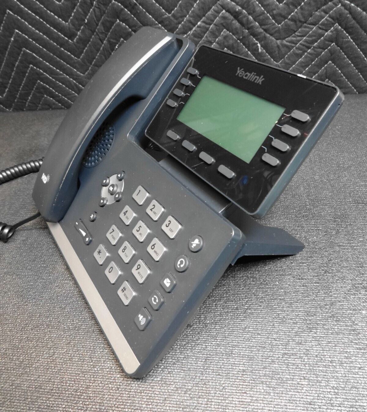 Yealink SIP-T53 IP Business Phone, 12 VoIP Accounts. 3.7-Inch Graphical Display