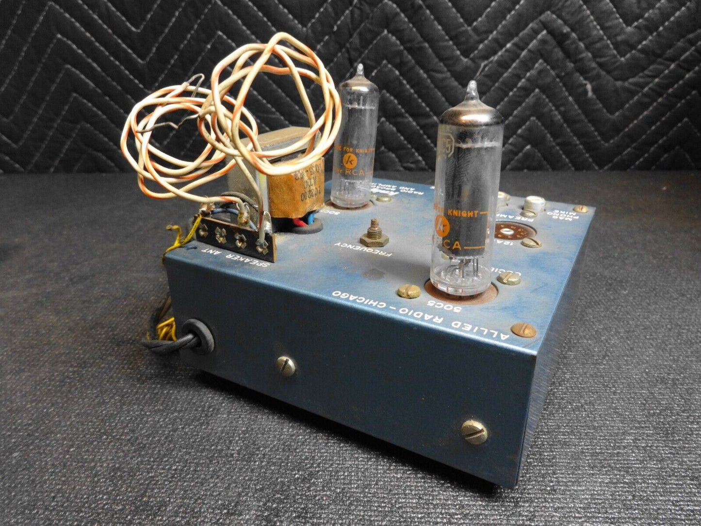 Vintage vacuum tube Knight KIT WIRELESS BROADCASTER & AMPLIFIER - Parts Restore
