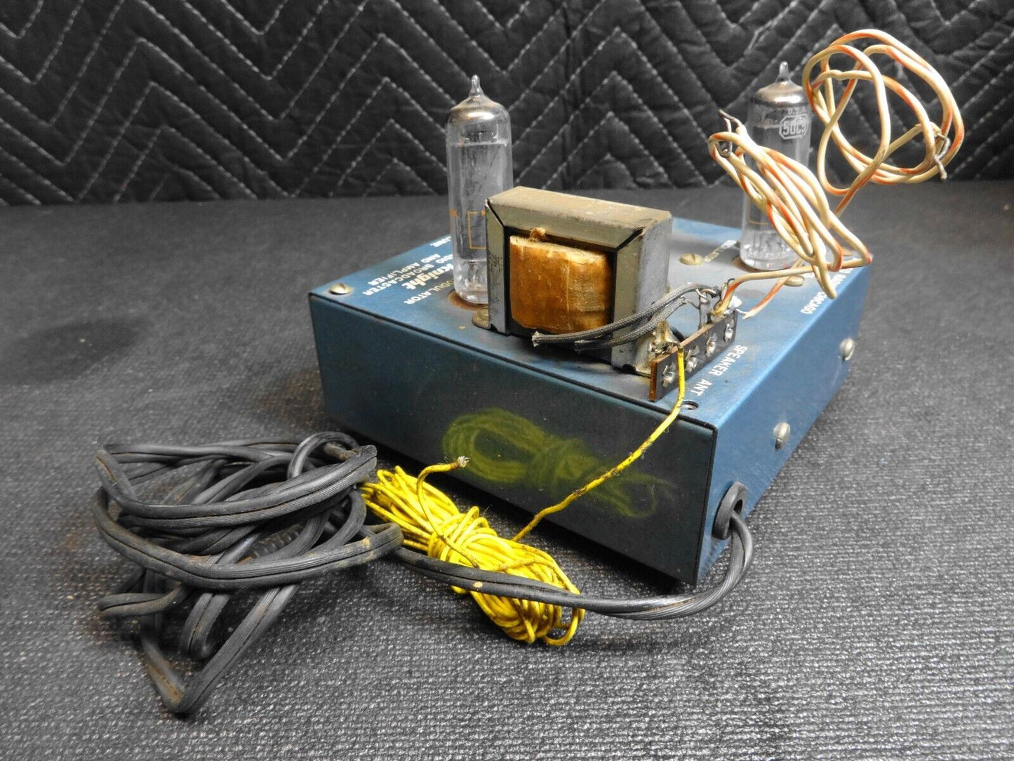 Vintage vacuum tube Knight KIT WIRELESS BROADCASTER & AMPLIFIER - Parts Restore