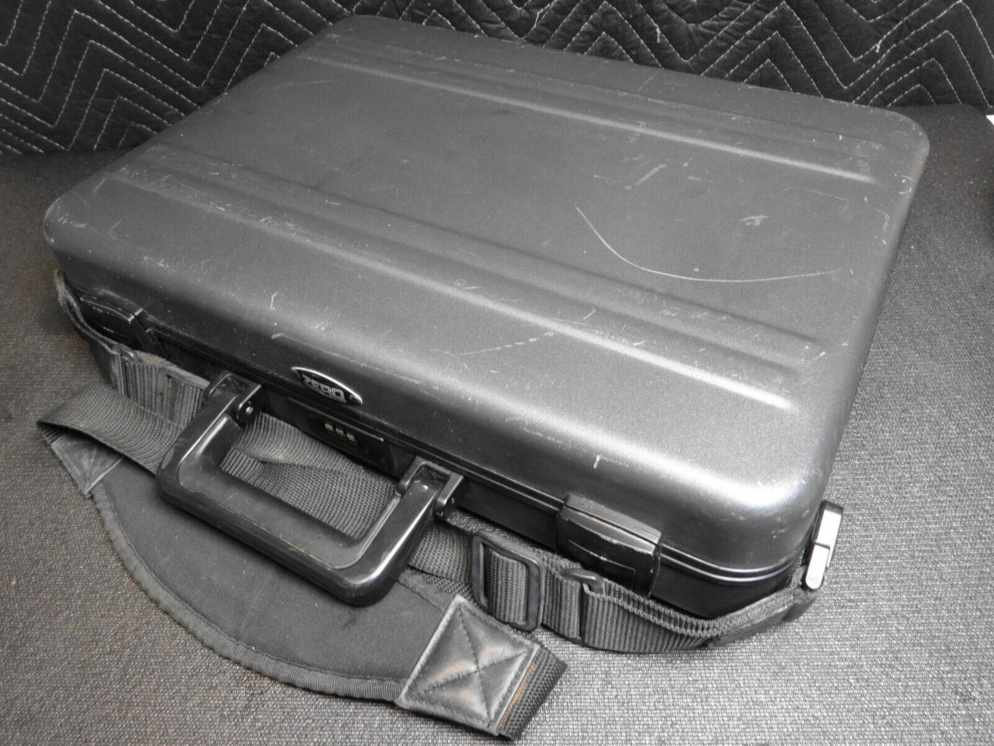 Zero Halliburton Aluminum Laptop Computer Hard Briefcase w/ Combination Lock