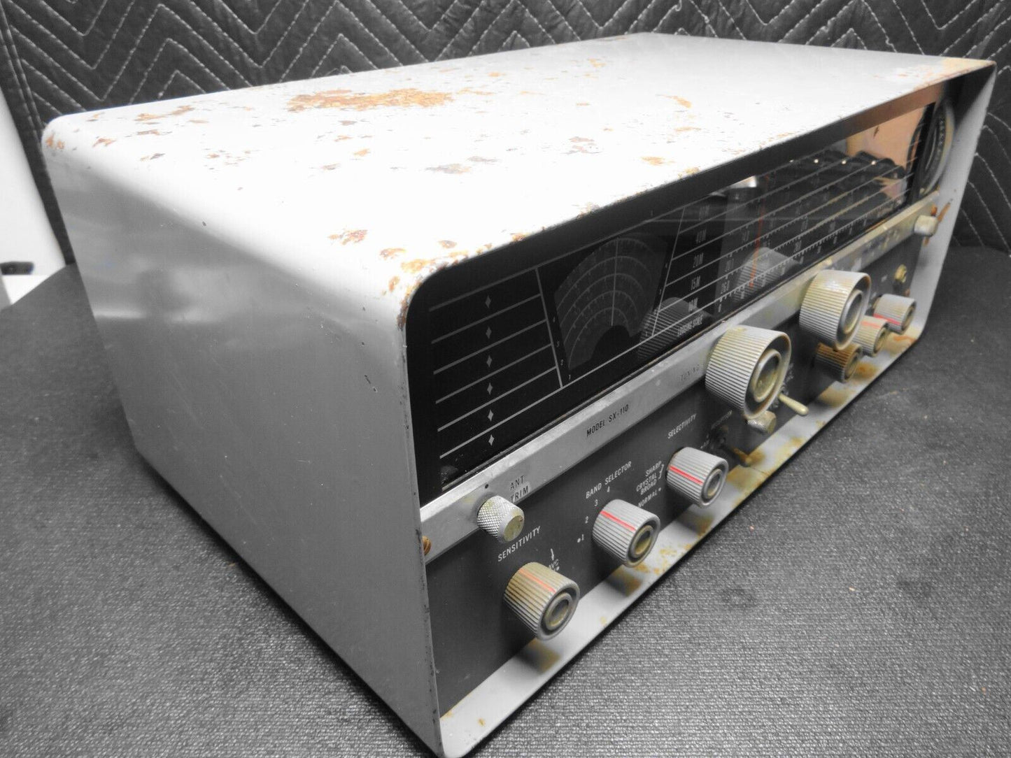 Hallicrafters SX-110 Shortwave Radio Receiver- Untested