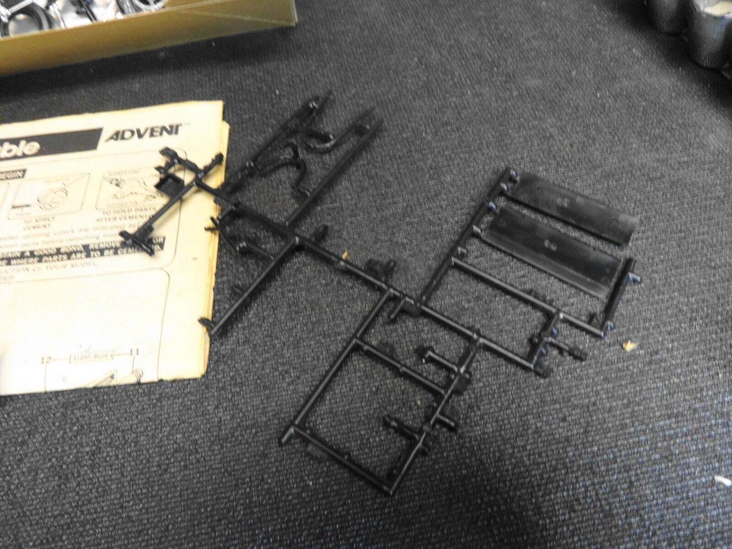 Vintage Advent Double Trouble Model Car 1/25 Scale Twin Engined Terror