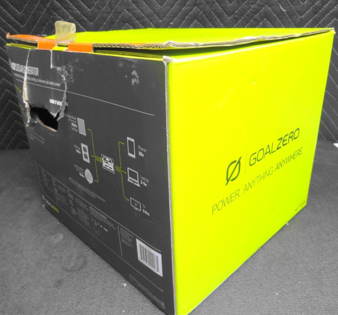 Goal Zero Yeti 400 Portable AGM Battery Bank, Solar Power Station (Camping, RV)