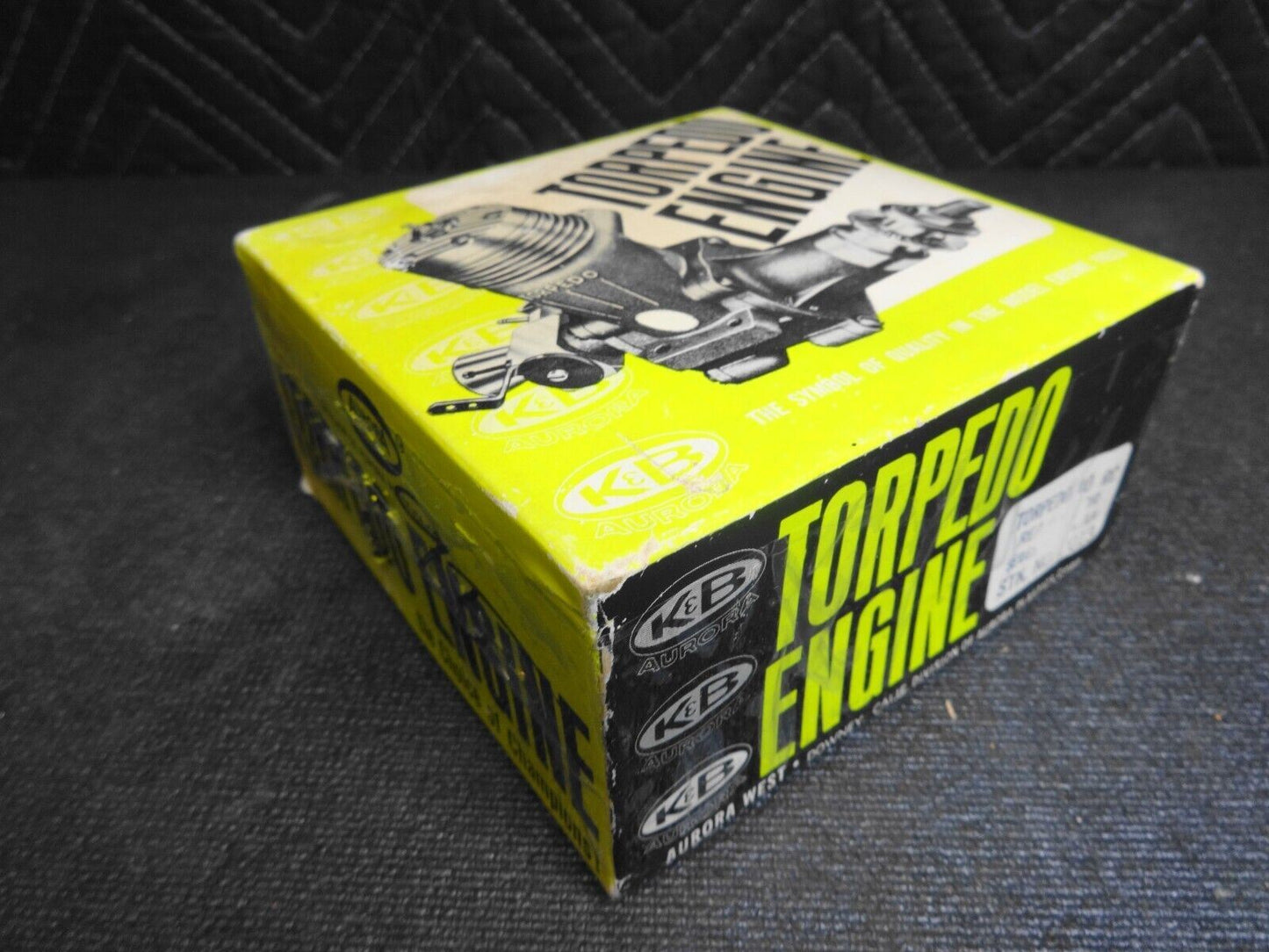 Vintage NOS K&B Torpedo 40 RC Rear Rotor Series 70 Engine Never Run/Mounted