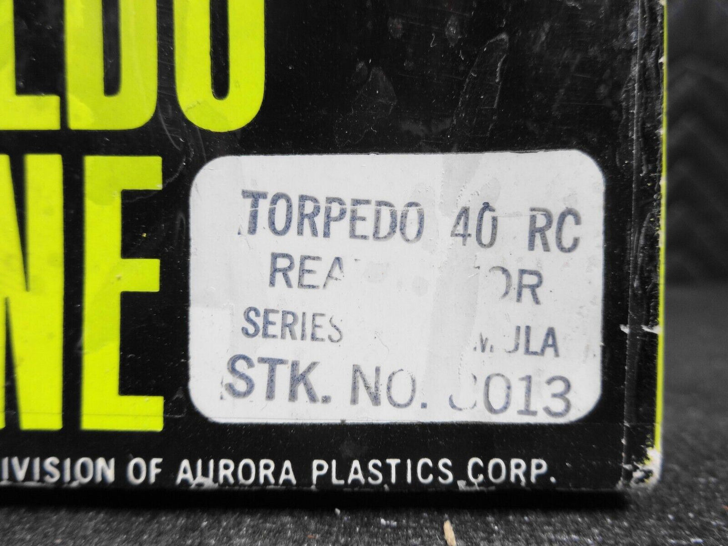 Vintage NOS K&B Torpedo 40 RC Rear Rotor Series 70 Engine Never Run/Mounted
