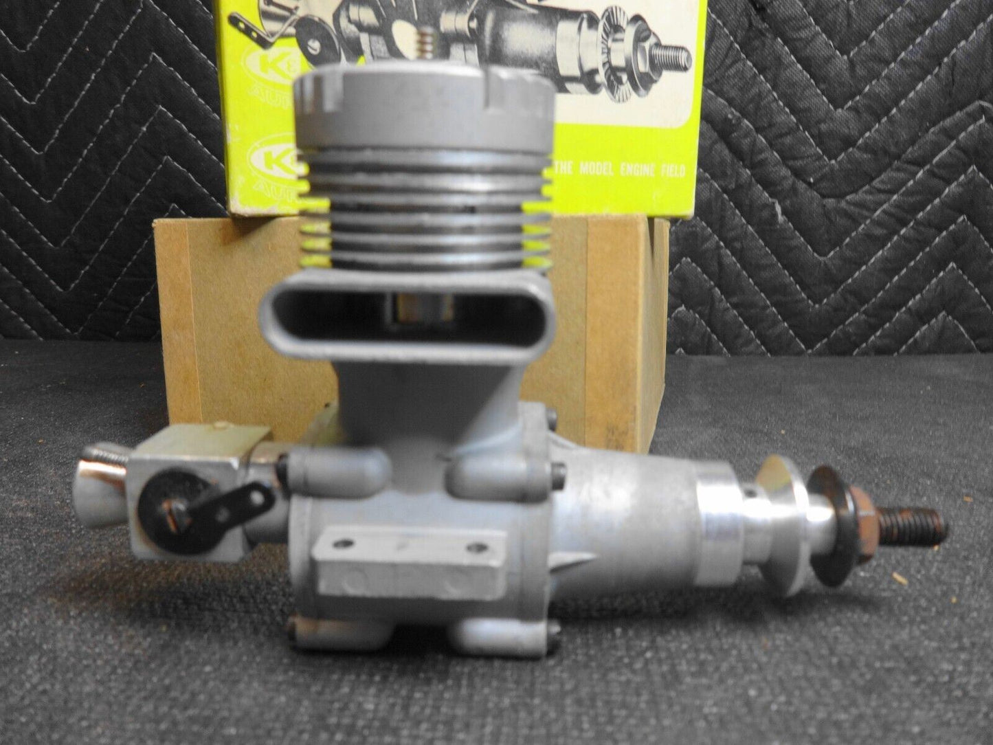 Vintage NOS K&B Torpedo 40 RC Rear Rotor Series 70 Engine Never Run/Mounted