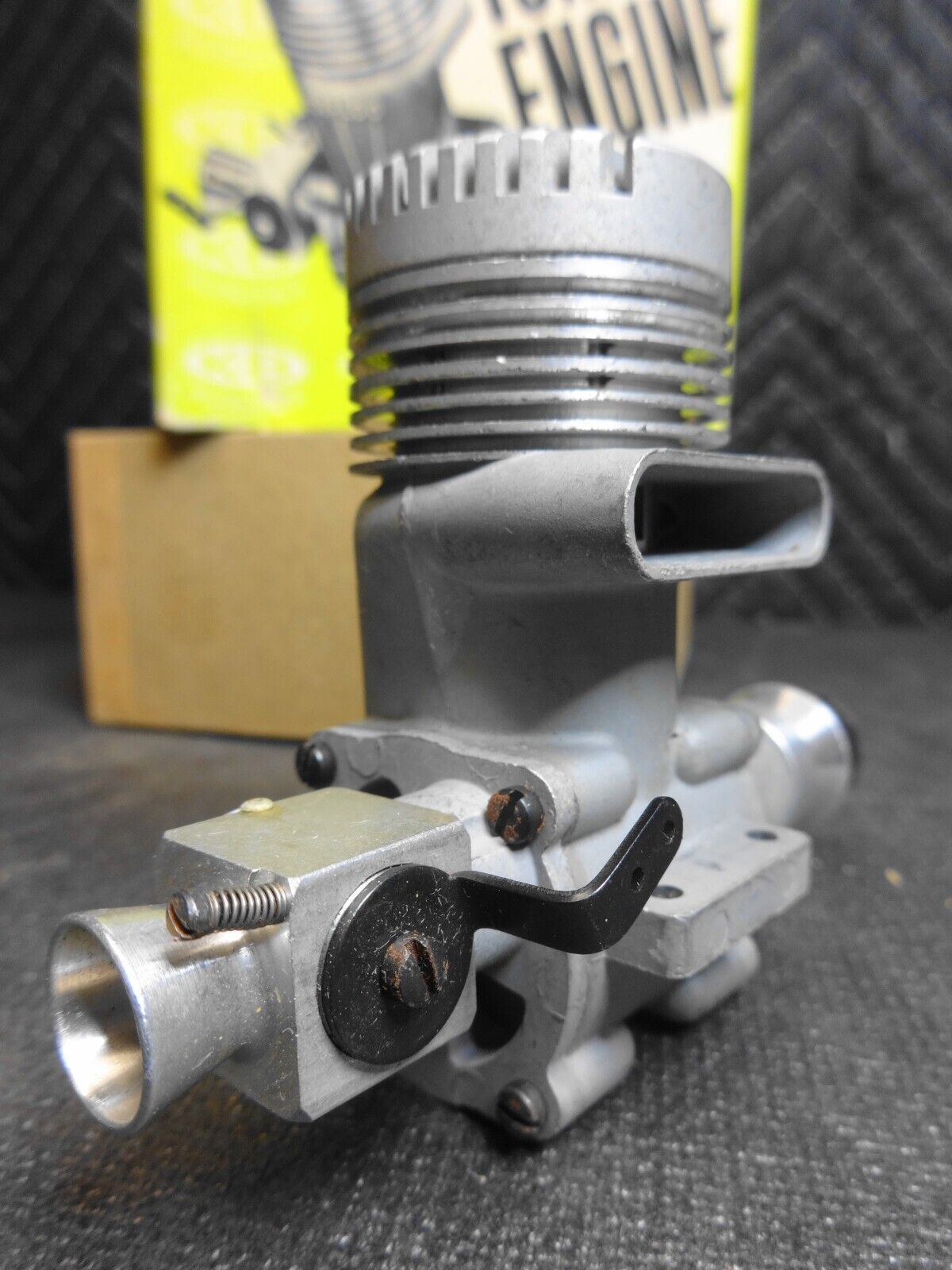 Vintage NOS K&B Torpedo 40 RC Rear Rotor Series 70 Engine Never Run/Mounted