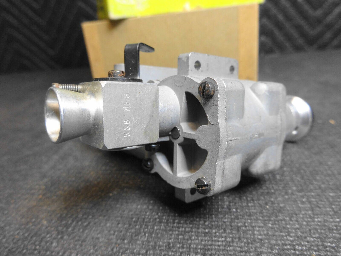 Vintage NOS K&B Torpedo 40 RC Rear Rotor Series 70 Engine Never Run/Mounted