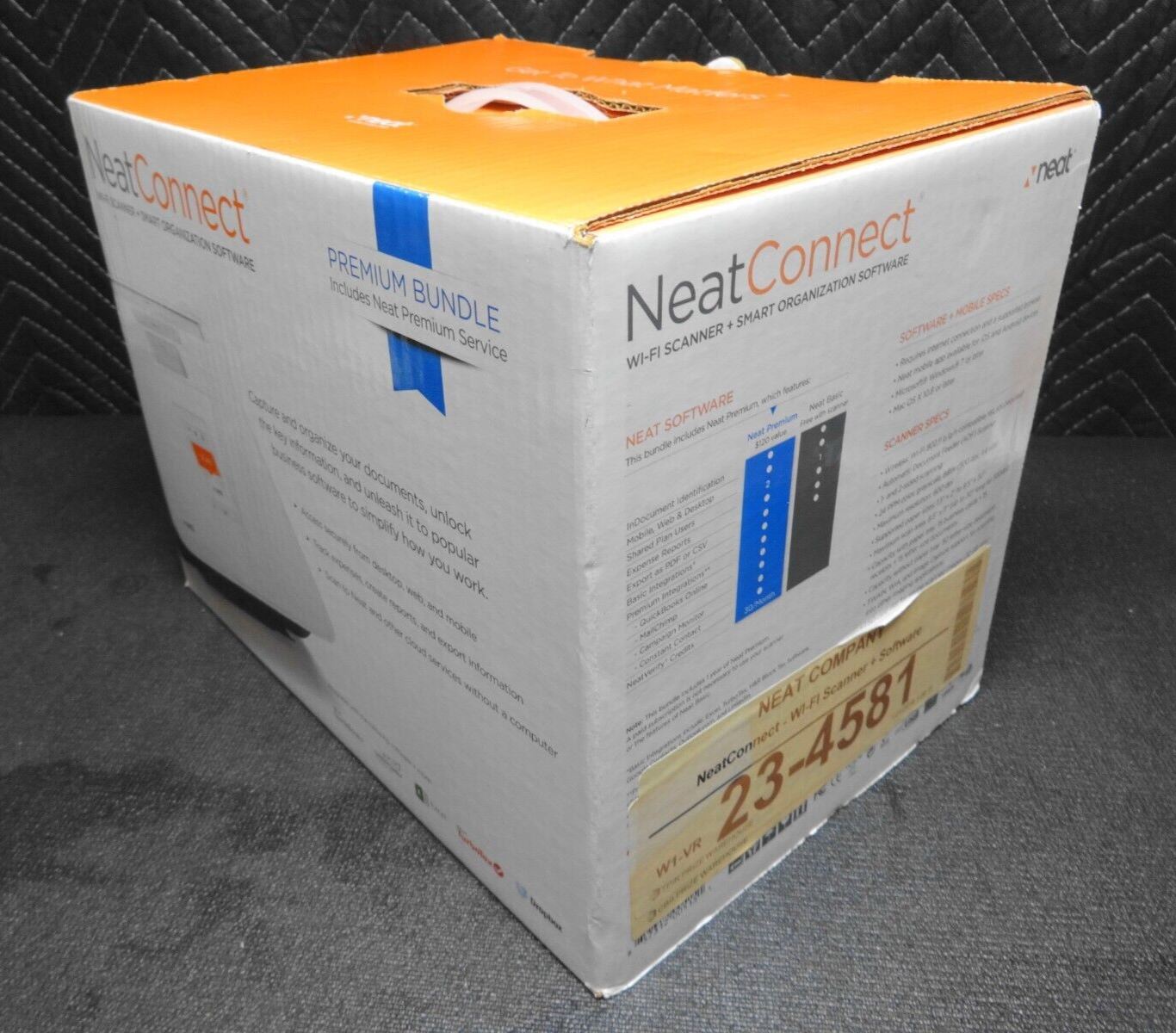 Neat Connect NC-1000 WiFi Cloud Scanner PC/Mac Digital Filing System