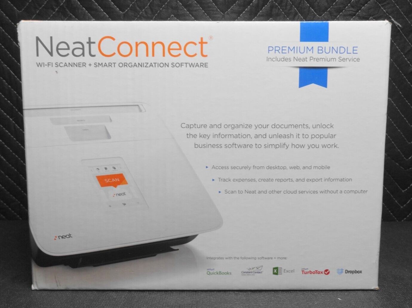 Neat Connect NC-1000 WiFi Cloud Scanner PC/Mac Digital Filing System