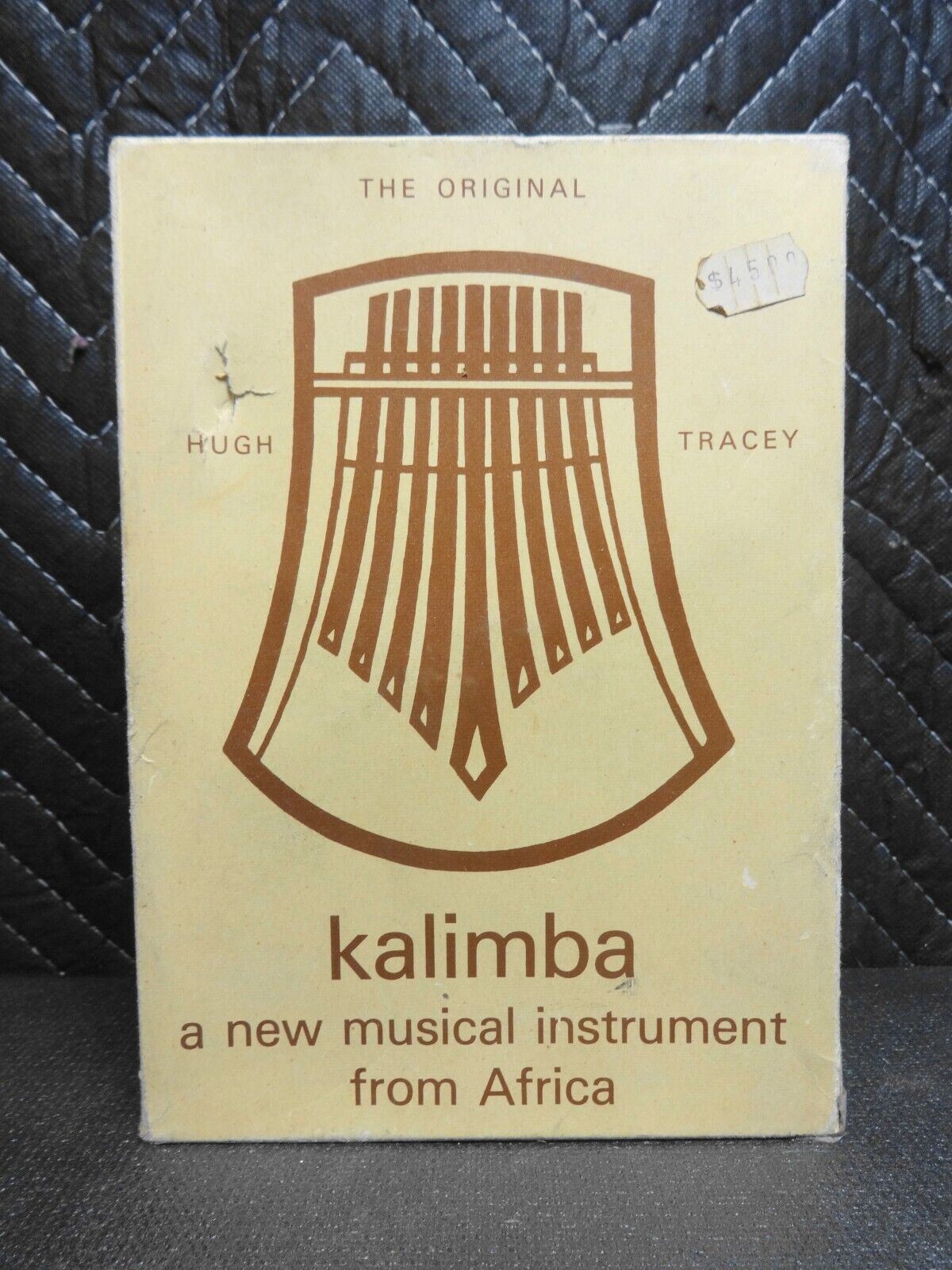 Vintage 1966 HUGH TRACEY TREBLE KALIMBA 17 NOTE in Original BOX w/ INSTRUCTIONS