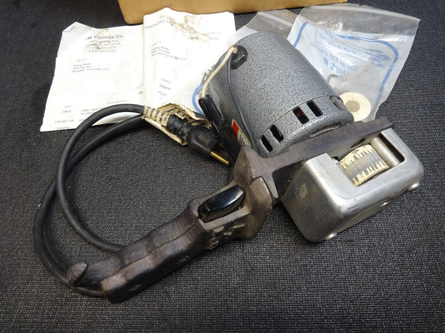 Fiberglass Chopper Gun - Engineered Solutions C93-EF w/ New Blades & Wheel