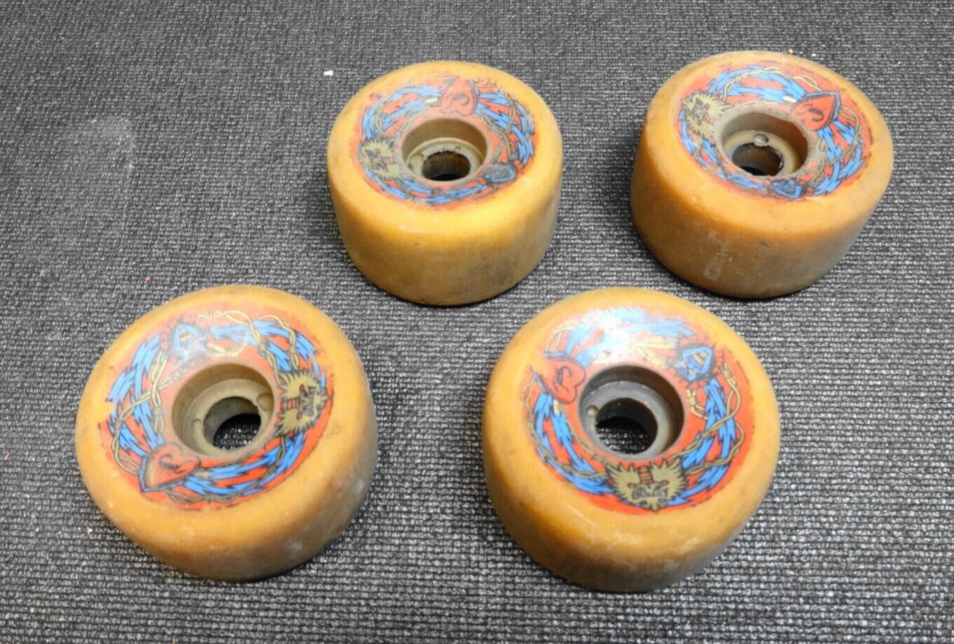 Santa Cruz Bullet 63 mm 95a Skateboard Speed Wheels Vintage