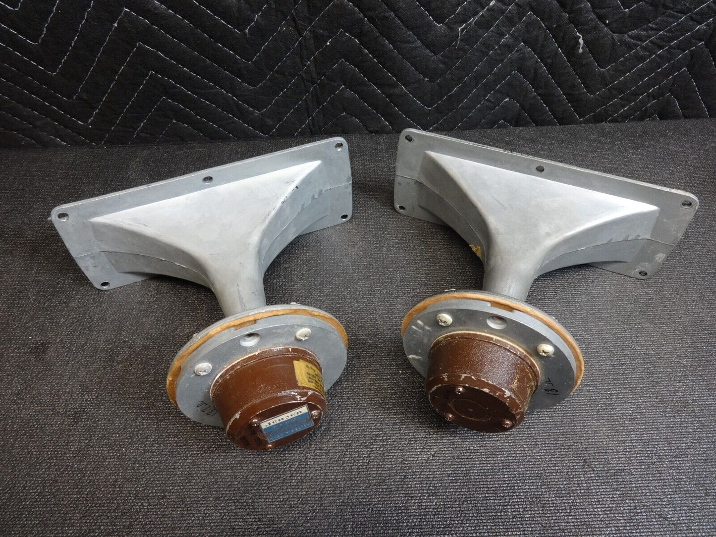Tweeter Metal Horn Alnico Pair Jensen RP 103 Alnico 16 Ohm Tube Amp hi fi