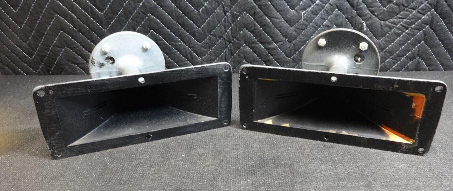 Tweeter Metal Horn Alnico Pair Jensen RP 103 Alnico 16 Ohm Tube Amp hi fi