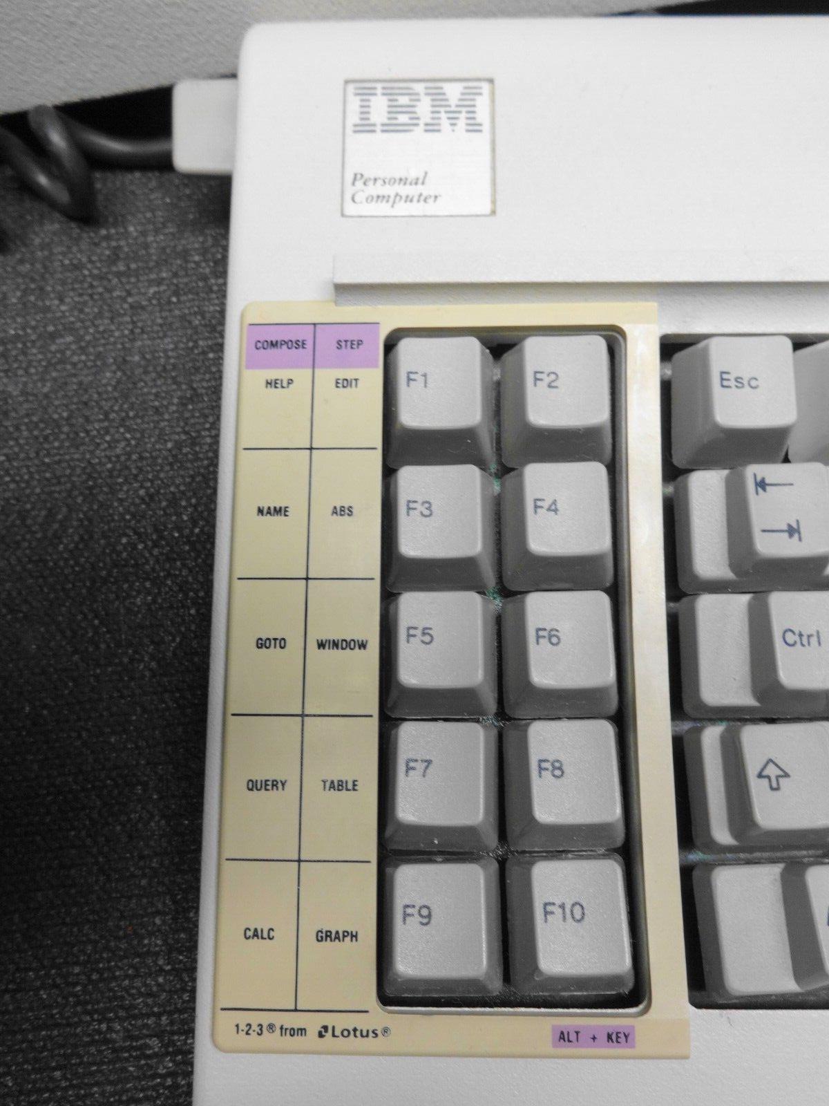 IBM PC-XT 5160, IBM Color Monitor 5151, IBM Model F Keyboard w/ Software Bundle