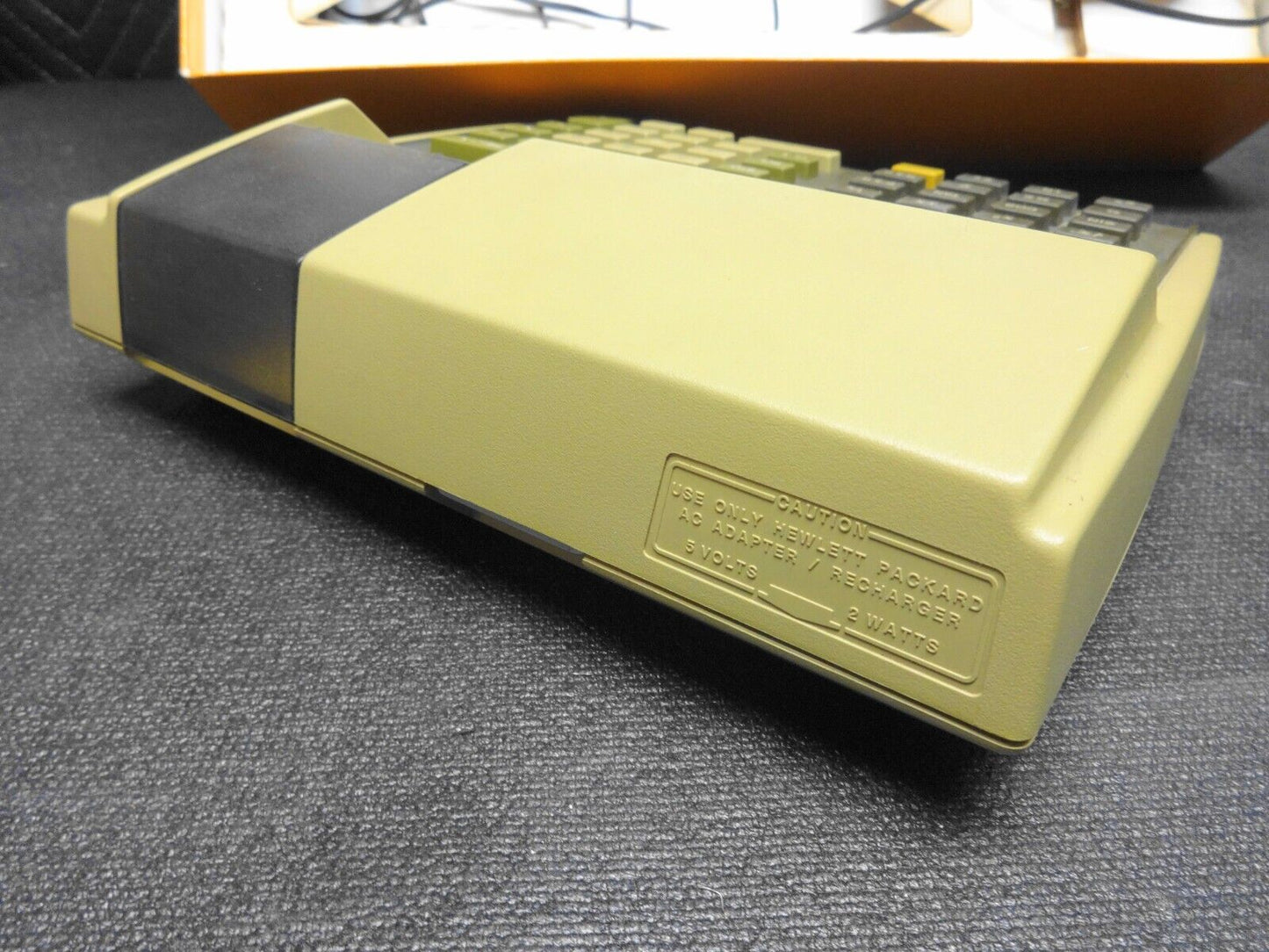 1976 Hewlett-Packard - HP-91 Scientific Calculator w/ Power Adapter Original Box