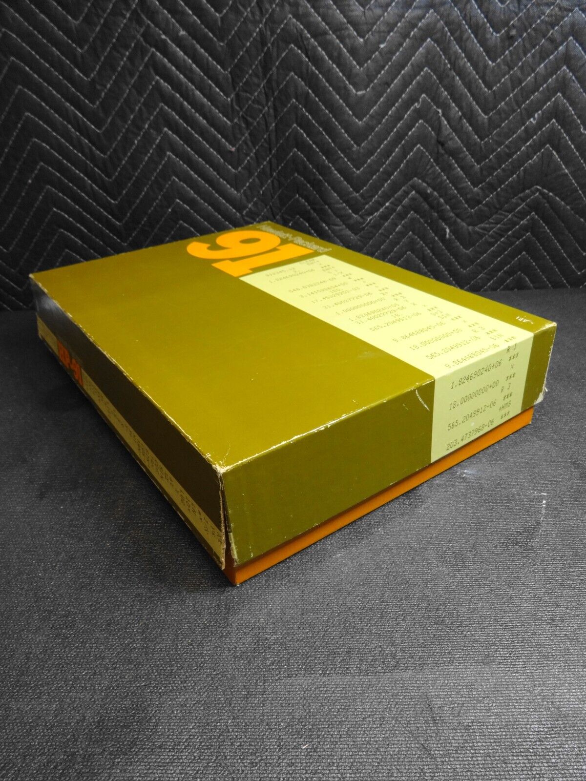 1976 Hewlett-Packard - HP-91 Scientific Calculator w/ Power Adapter Original Box