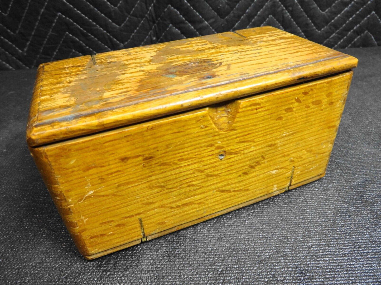 Antique Oak Singer Puzzle Box 1889 With Attachments Sewing Machine Parts