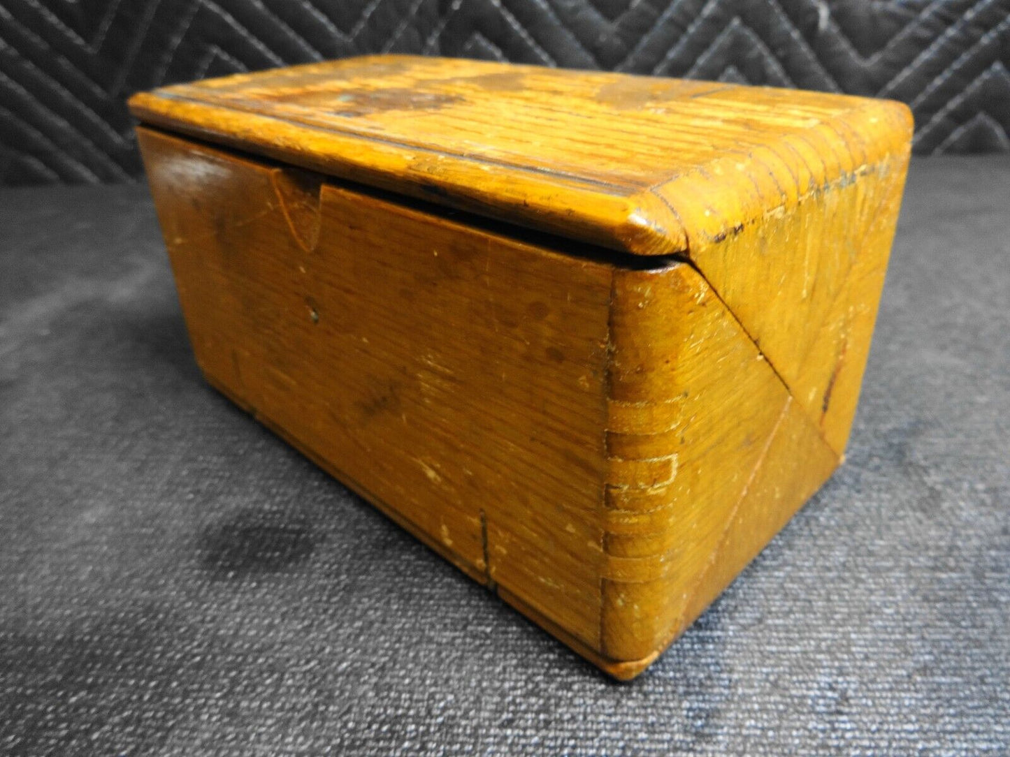 Antique Oak Singer Puzzle Box 1889 With Attachments Sewing Machine Parts