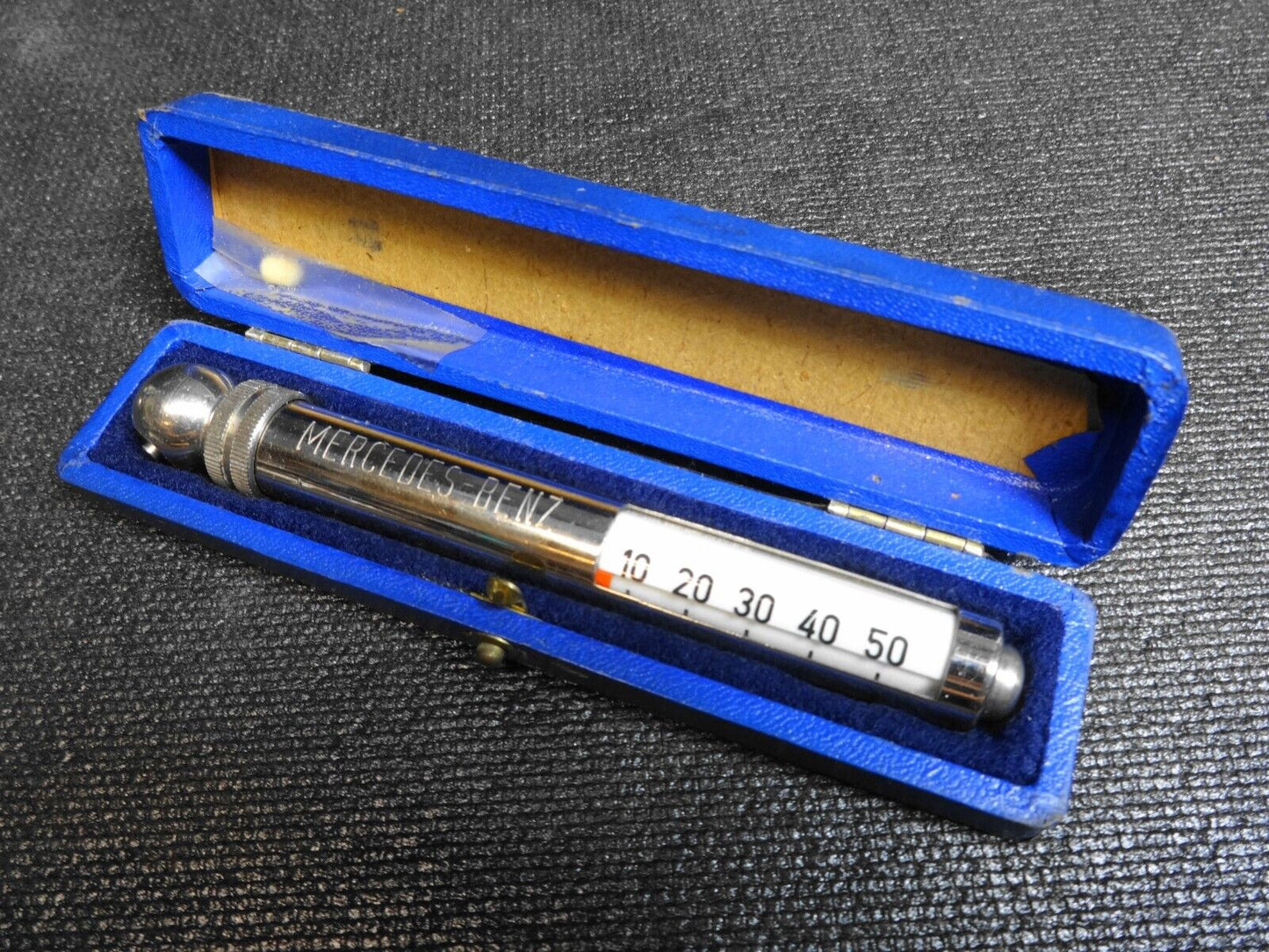 1950's Mercedes Benz Tire Pressure Gauge RARE Messko Hauser Oberursel GERMANY