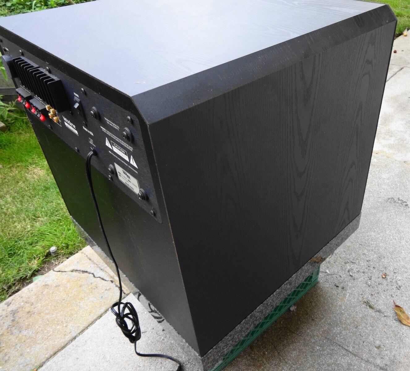 Velodyne F SERIES Model F-1500-B Subwoofer - New Speaker Surround Installed.