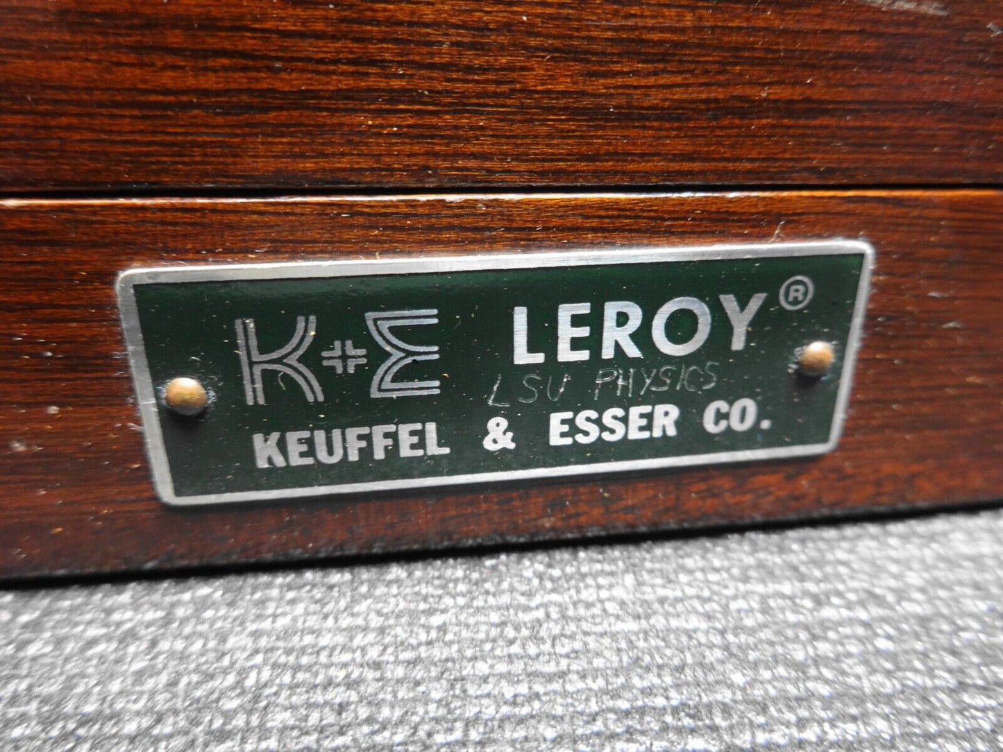 GENUINE KEUFFEL & ESSER LEROY LETTERING SET - Vintage