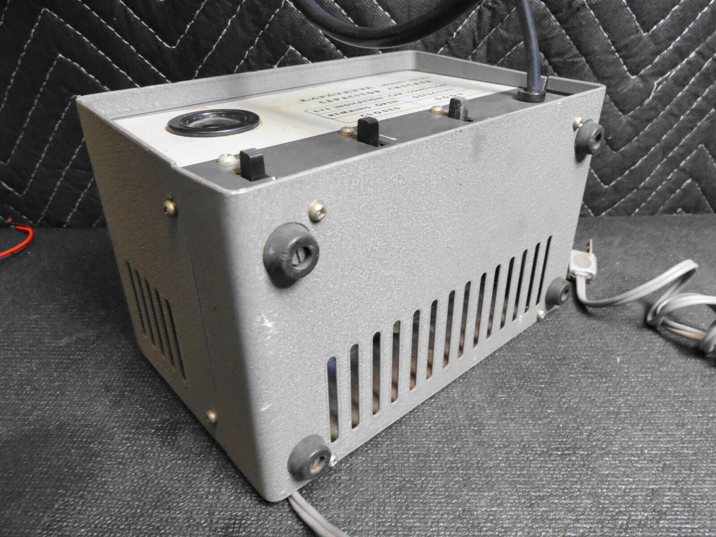 Vintage 1962 TE-44 Lafayette Capacitor Checker Cat Eye #99-5022 - Tube