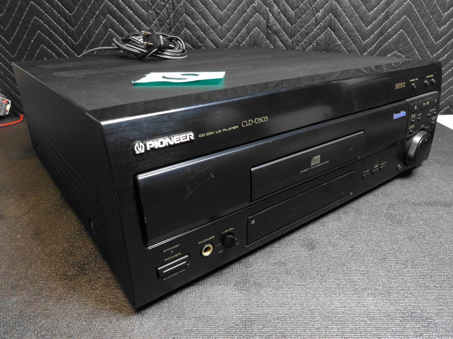 PIONEER CLD-D503 LD/CD Multi Laser Disc Player - No Remote *SERVICED*