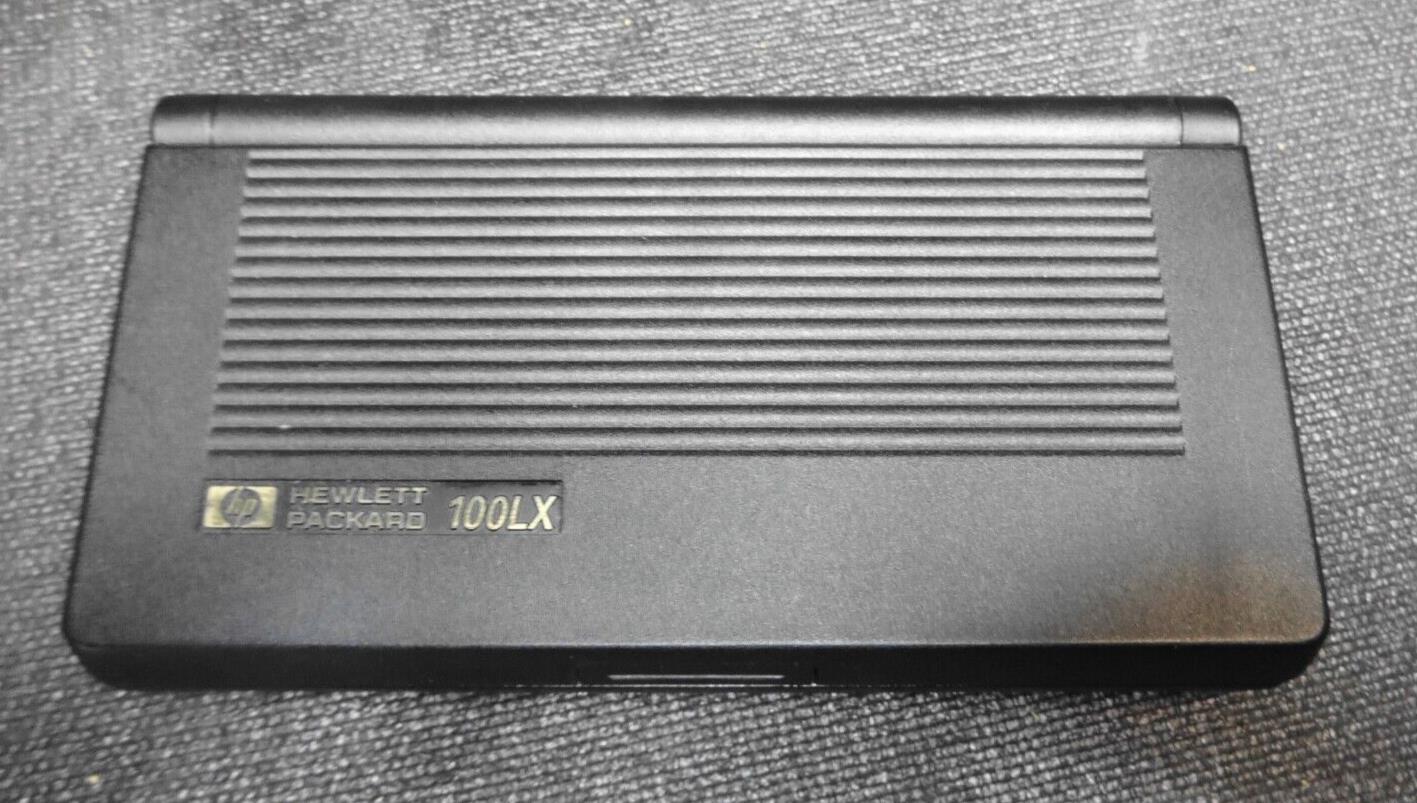 HP Hewlett Packard 100LX Palmtop PC 2MB - Working Condition