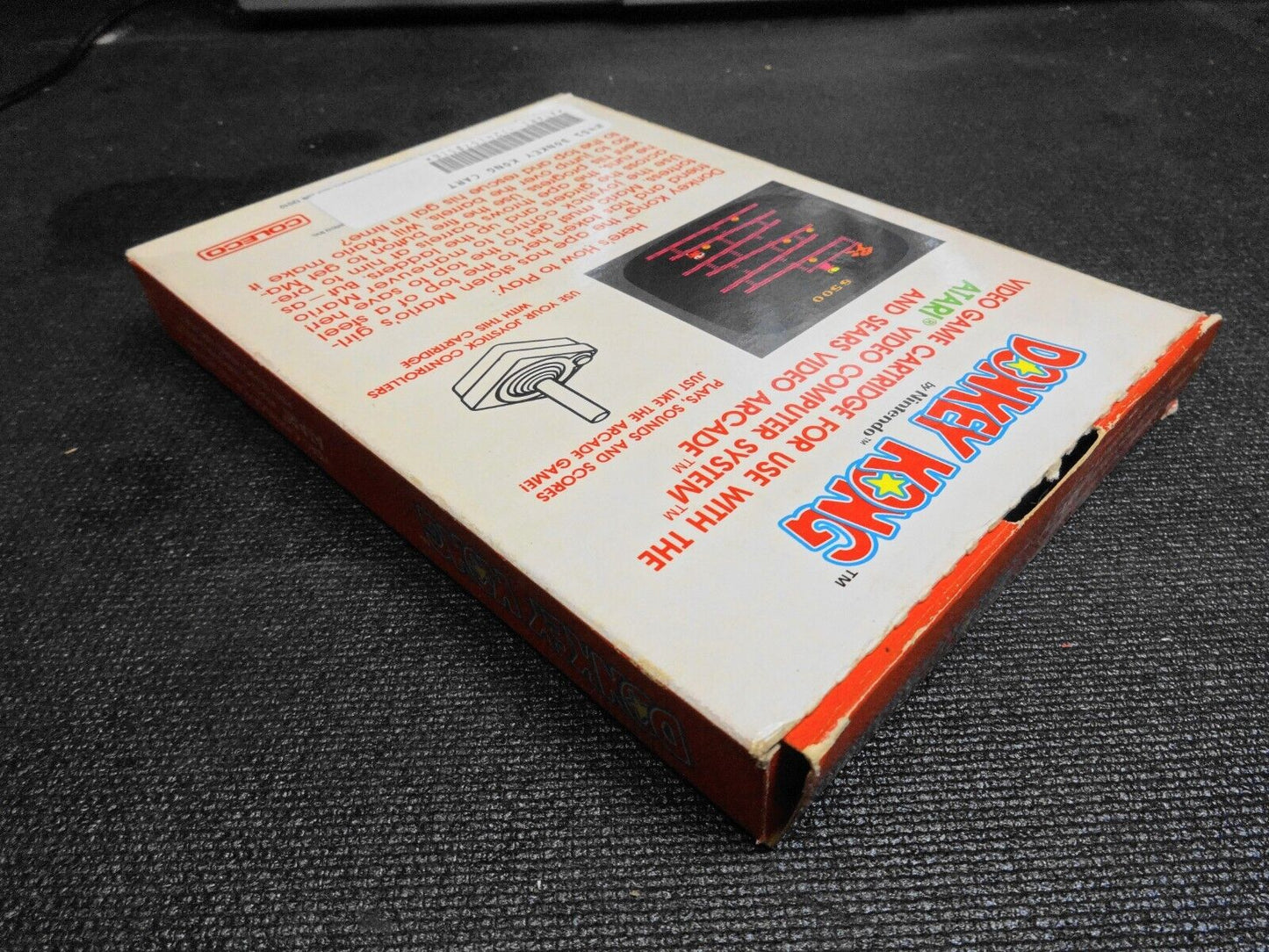 Donkey Kong (Atari Video Computer, 1981) w/ box, manual & warranty card - 2451