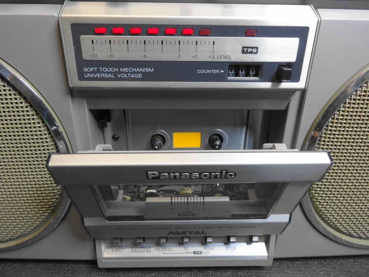 *SERVICED* Panasonic Platinum RX-5150 Vintage Cassette Boombox 1980's