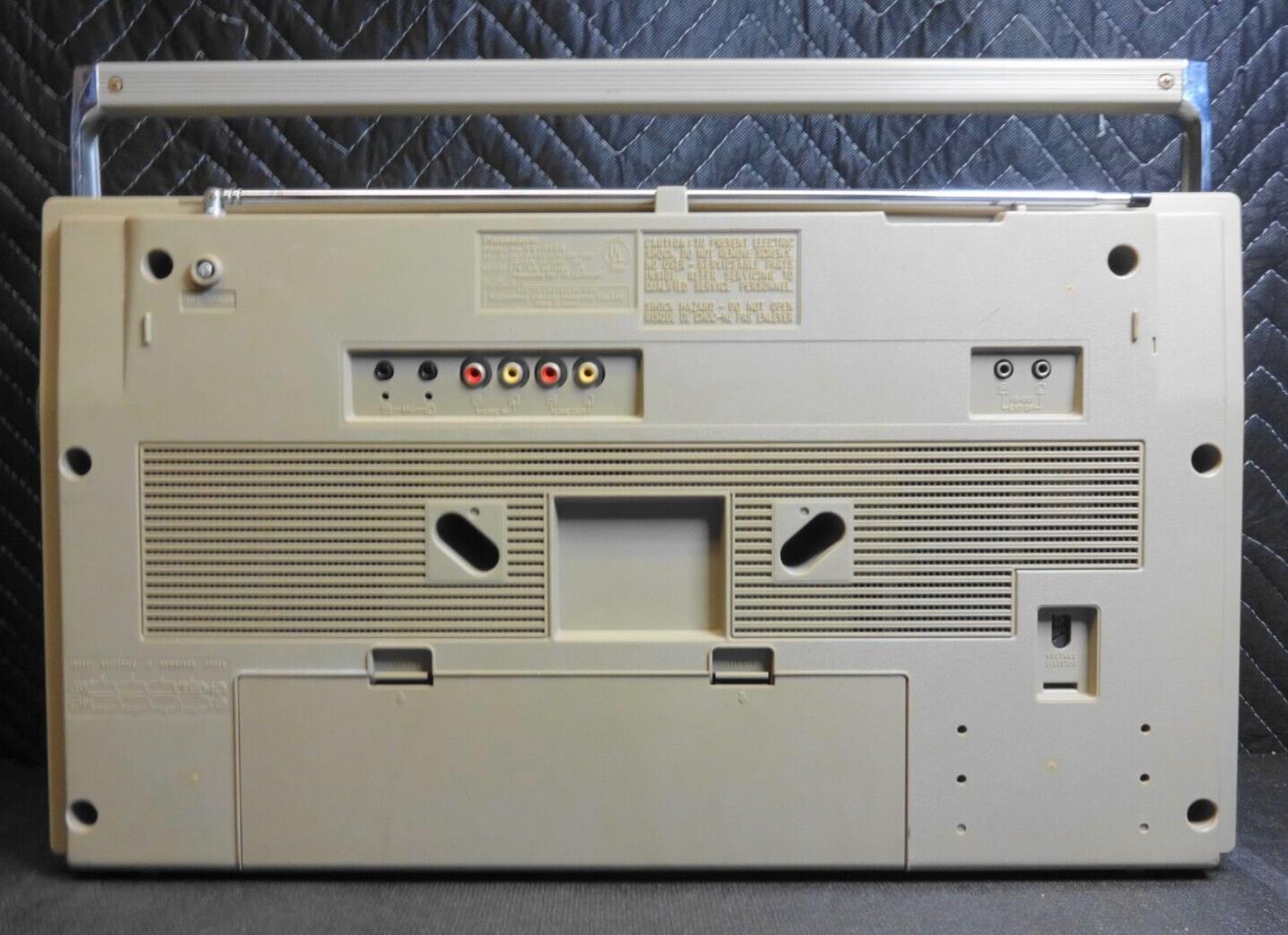 *SERVICED* Panasonic Platinum RX-5150 Vintage Cassette Boombox 1980's