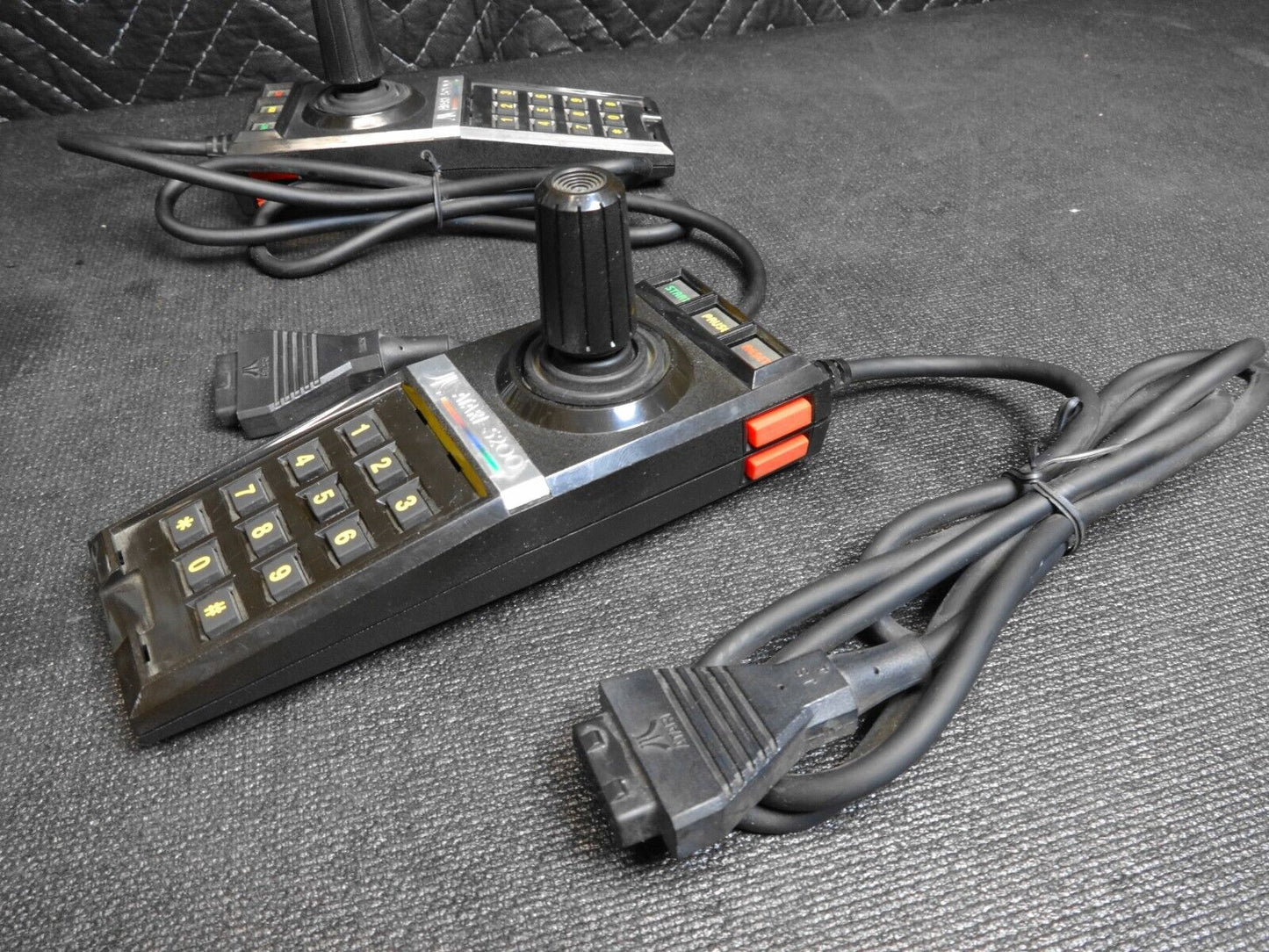 Lot of 2 Original Vintage Atari 5200 Controllers / Joysticks