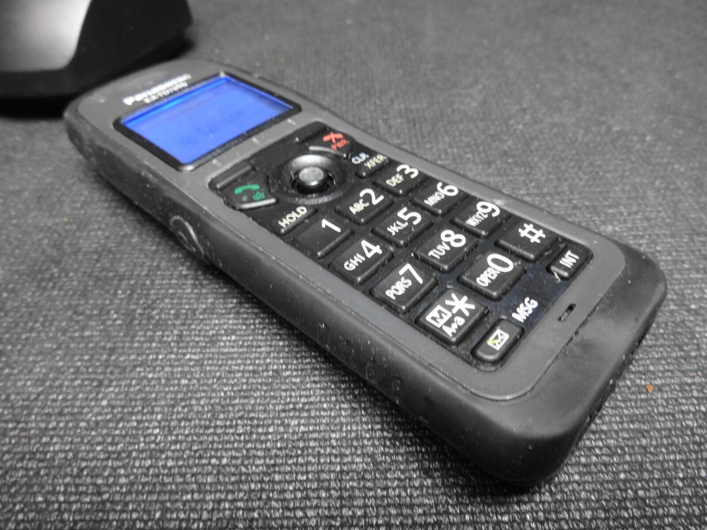 Panasonic KX-TD7696 DECT 6.0 Wireless Cordless Phone With Cradle & Power Supply