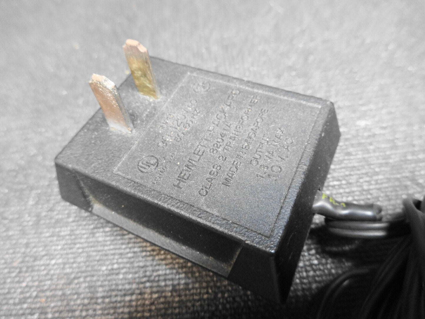 Vintage HP Hewlett Packard Battery Charger AC Adapter for Calculator 82041A /10V