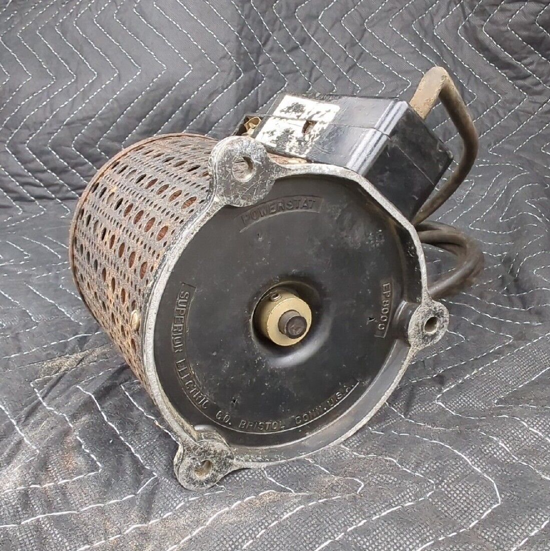 Powerstat Model 116 Variable Auto Transformer Tested & Working Fisher Scientific