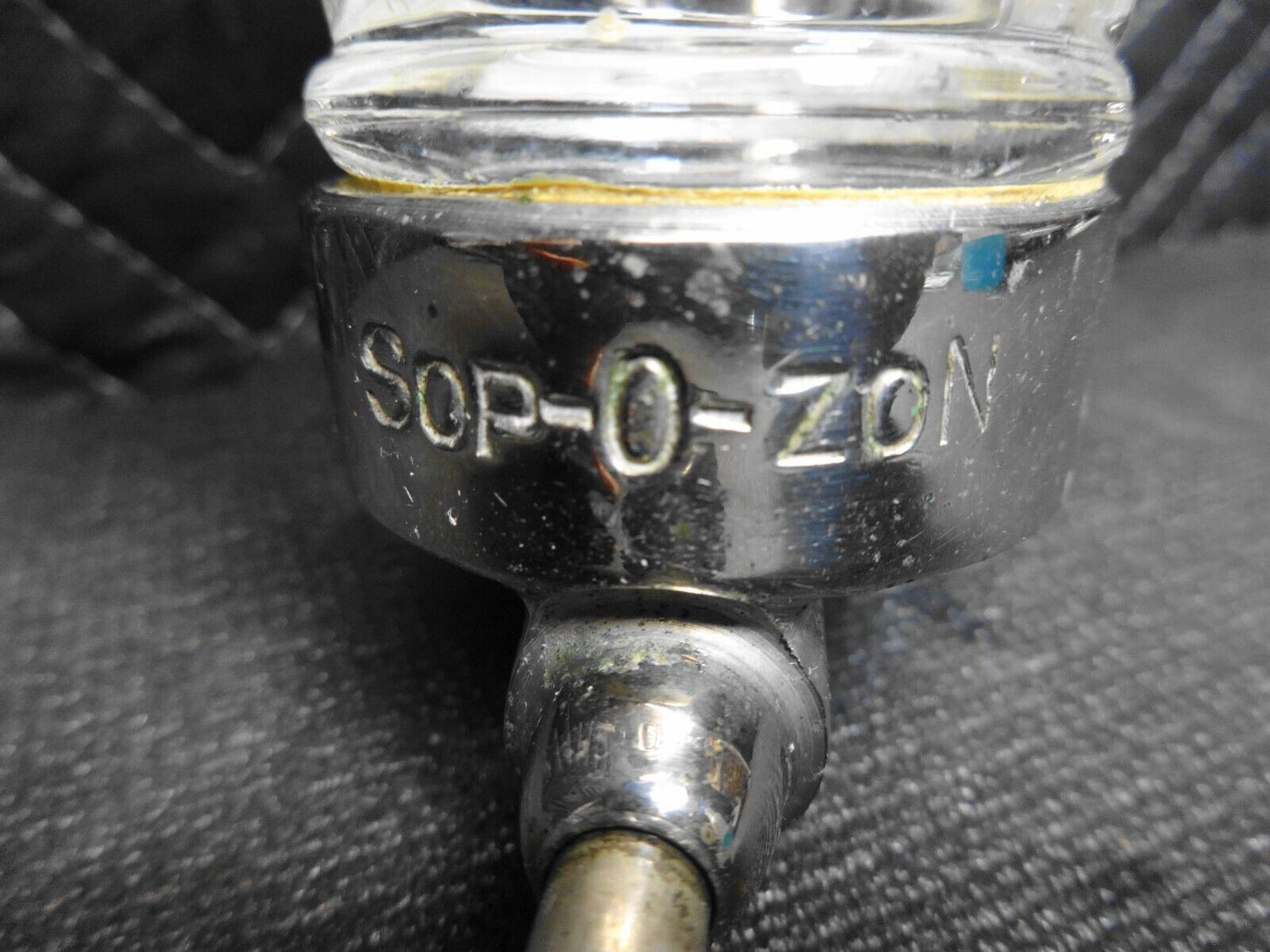 Sop-O-Zon Antique Wall Mount Hand Soap Dispenser By Bobrick Chemical Los Angeles