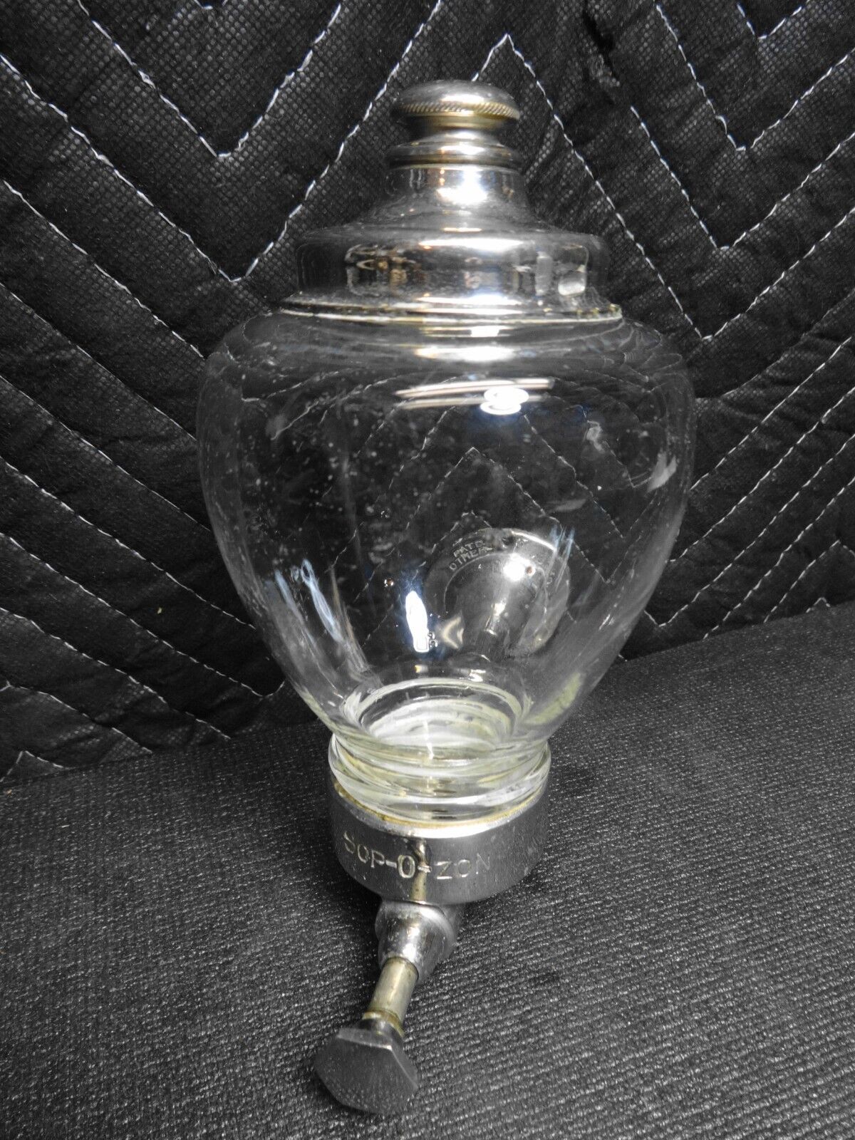 Sop-O-Zon Antique Wall Mount Hand Soap Dispenser By Bobrick Chemical Los Angeles