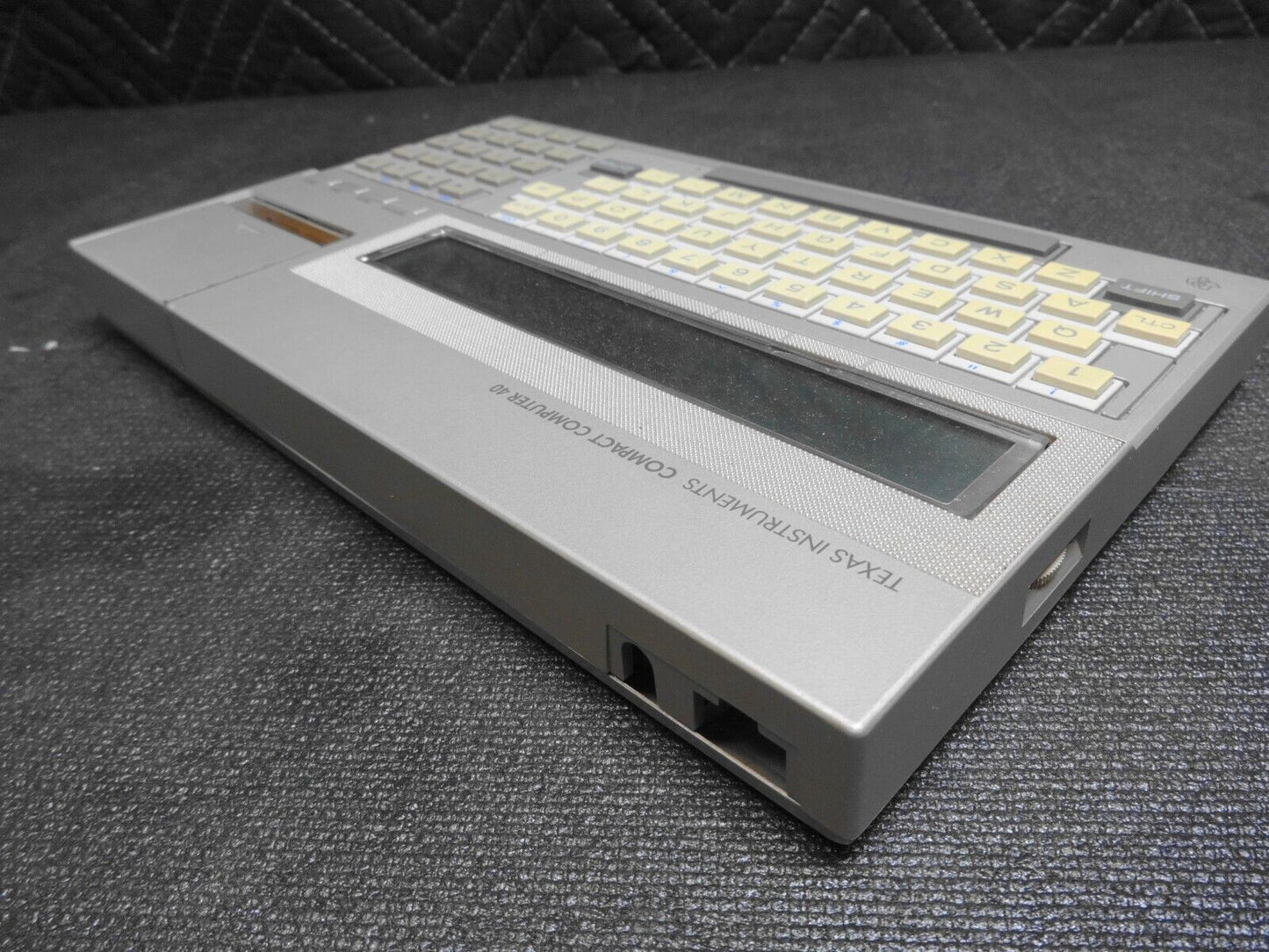 Texas Instruments TI COMPACT COMPUTER 40 w/ Original Manual - CC-40 CC40 WORKING