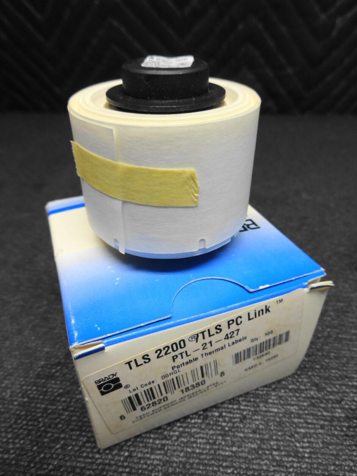 NEW BRADY PORTABLE THERMAL LABELS TLS2200 TLS PC LINK PTL-21-427