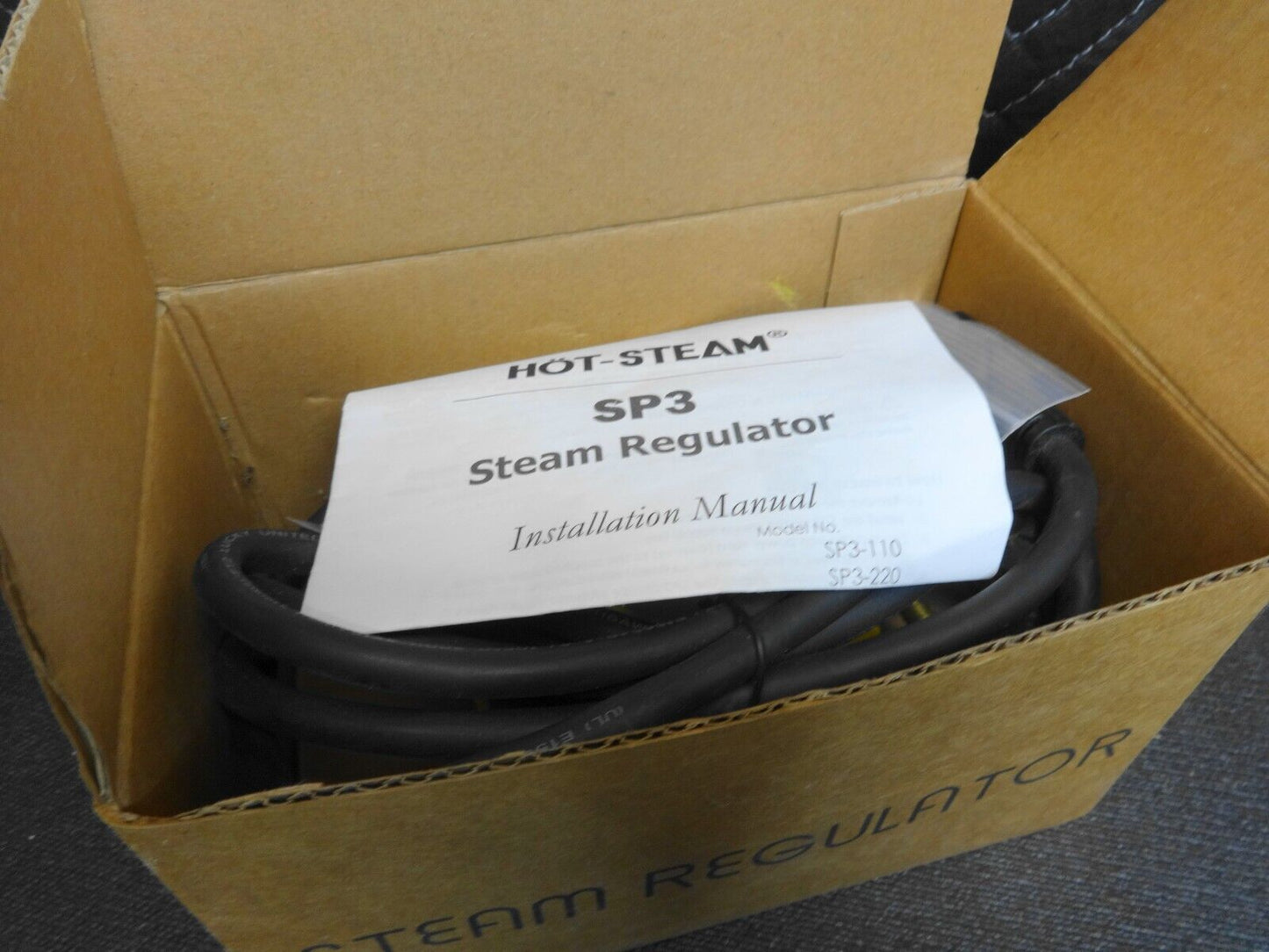 Steam Regulator F/Electric Steam Irons, CISSELL 'LOW BOY' REPLACEMENT (110V)