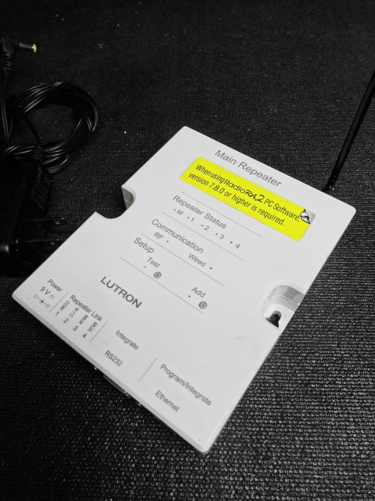 Lutron RR-MAIN-REP-WH RadioRA 2 Main Repeater