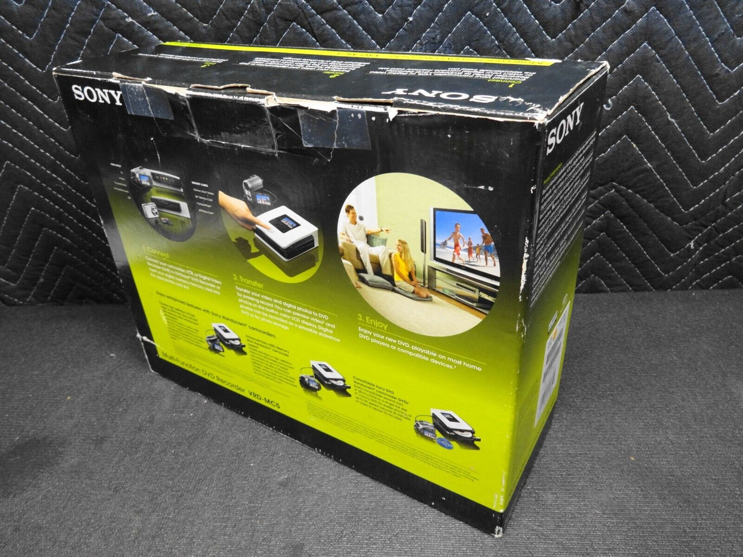 Sony Multi-Function DVD Recorder VRD-MC5 Camcorder or VHS to DVD Converter NIB