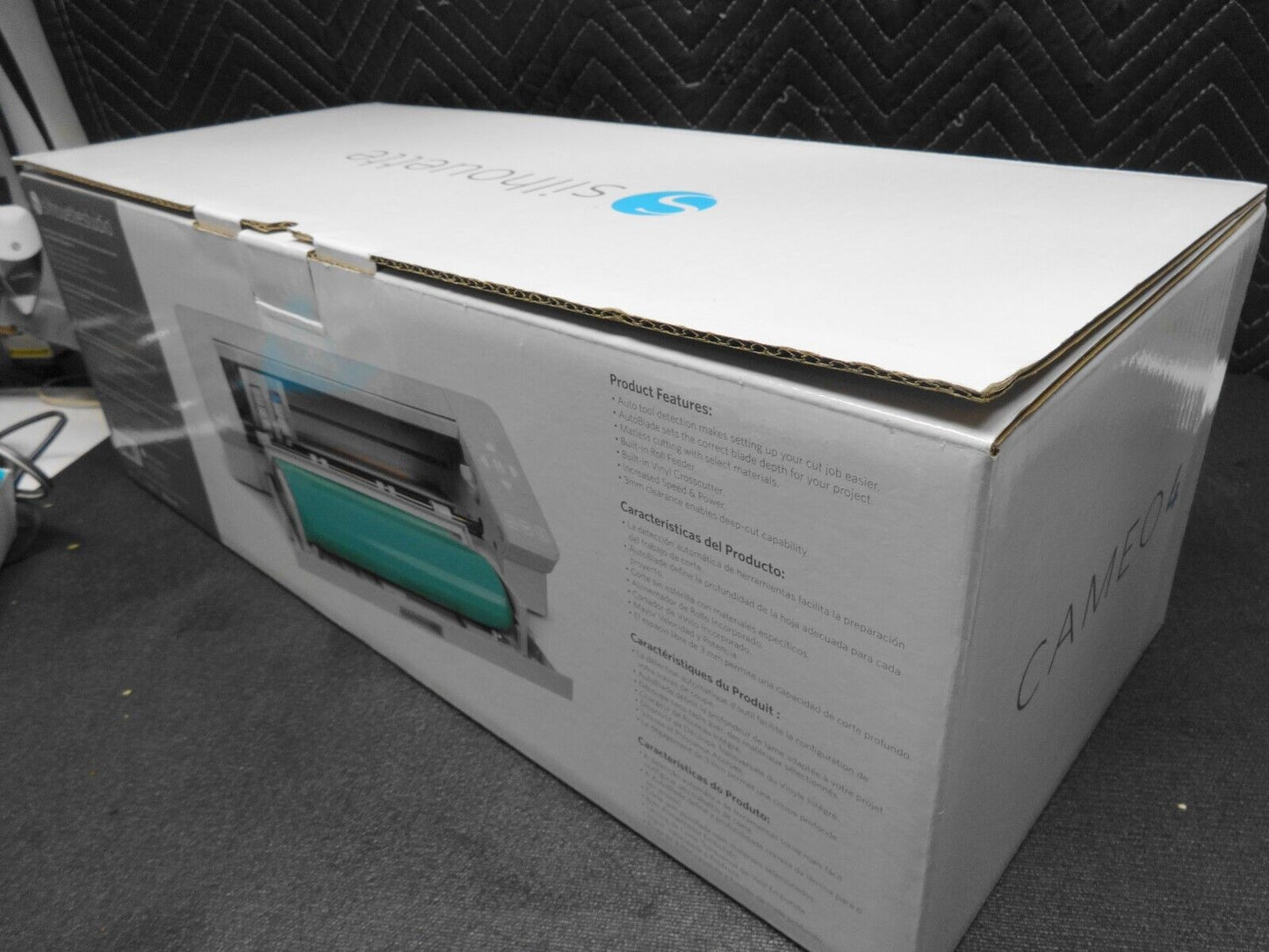 Silhouette Cameo 4 Classic Cutter - White (SILH-CAMEO-4-WHT-4T) w/ Extras