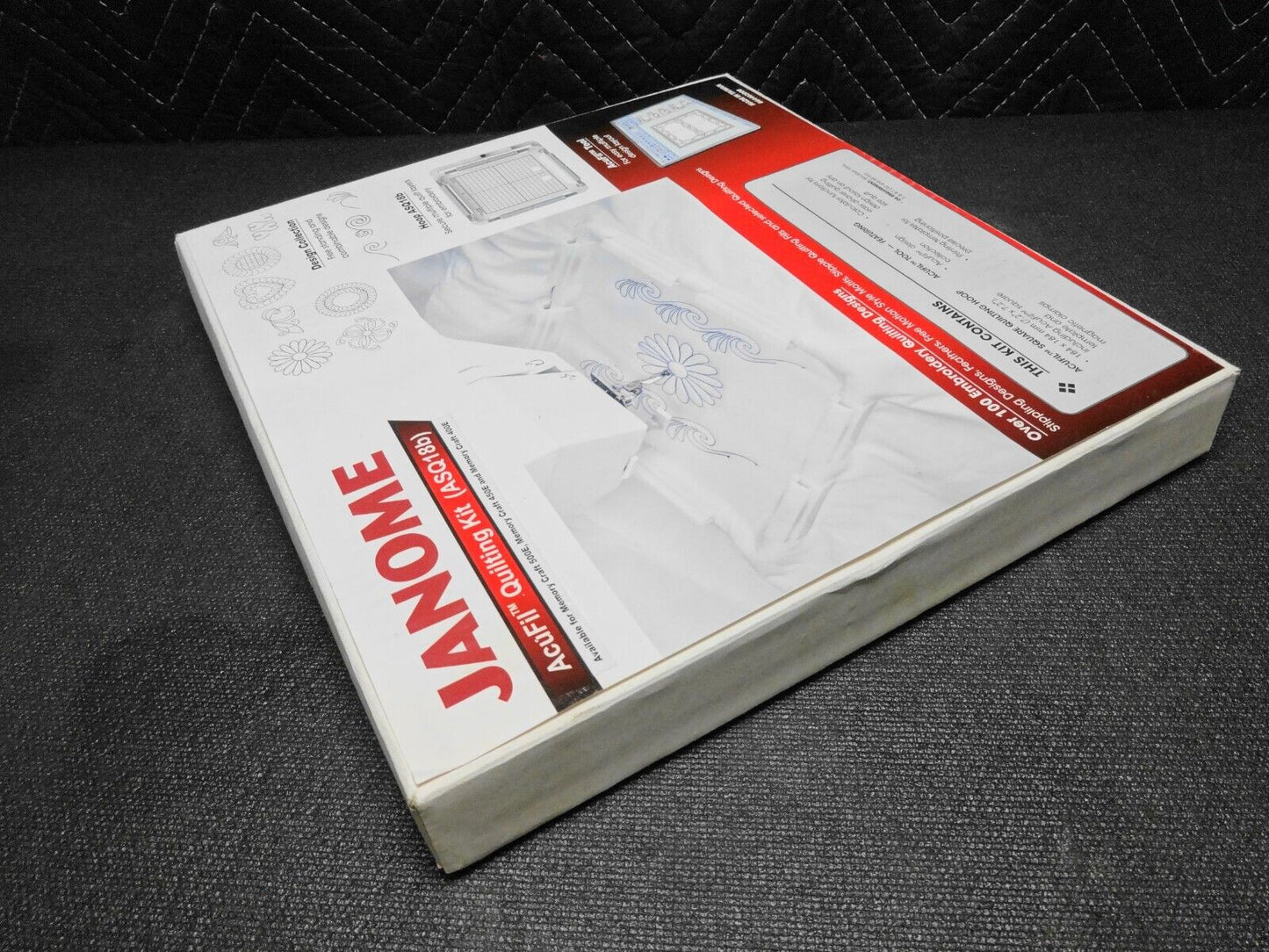 Janome Acufil Quilting Hoop Set AQS18B For MC500E/MC400E 864402008